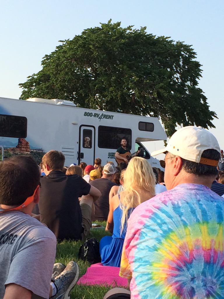 Mike Posner performing at Edgewater Park in Cleveland, OH July 6, 2015
twitter.com/Adam_Schrack4
