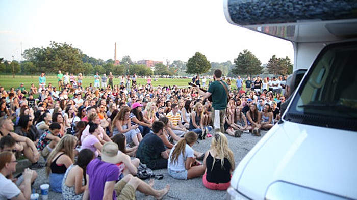 Mike Posner performing at Edgewater Park in Cleveland, OH July 6, 2015
MikePosner.com
