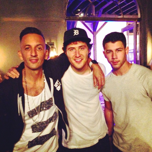 Clinton Sparks and Mike Posner at Nick Jonas' album listening party in Los Angeles, CA Aug 23, 2014
instagram.com/clintonsparks
