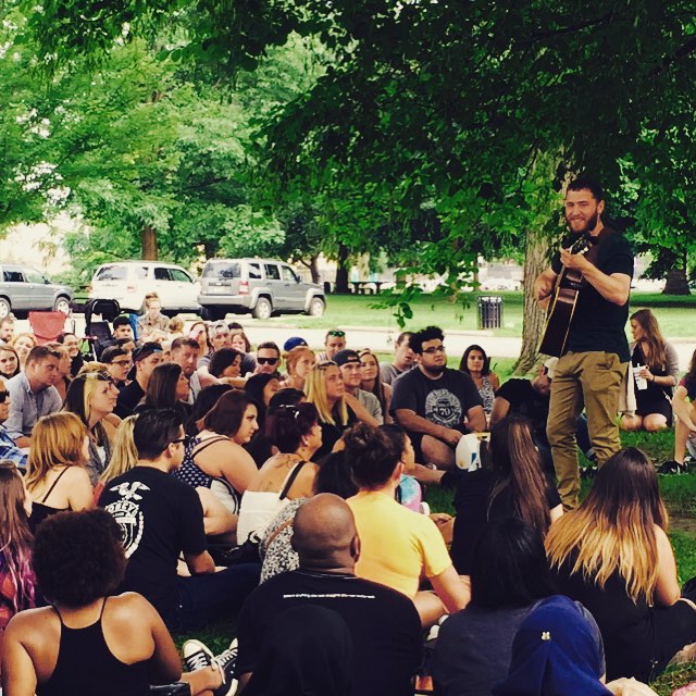 Mike Posner performing at Goodale Park in Columbus, OH July 5, 2015
instagram.com/themattcrumpton
