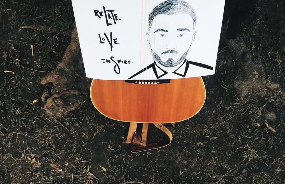 Typographic Portrait of Mike Posner given to him at Goodale Park in Columbus, OH July 5, 2015
Artwork by Elise Antony
