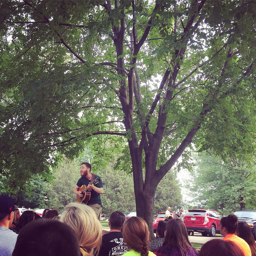 Mike Posner performing at Goodale Park in Columbus, OH July 5, 2015
instagram.com/sarahbetts3
