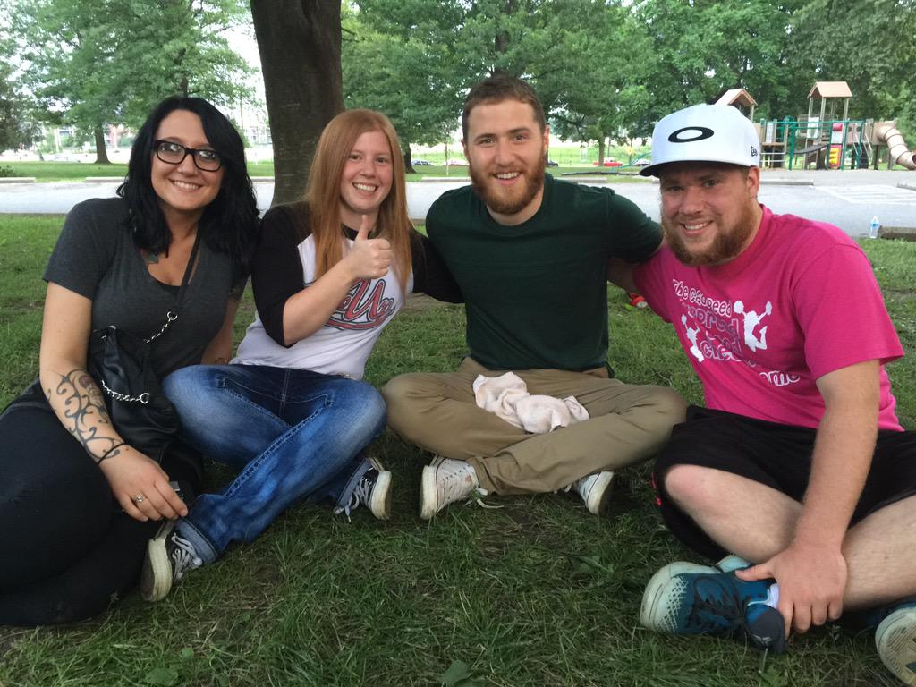 Mike Posner at Goodale Park in Columbus, OH July 5, 2015
twitter.com/Melo687
