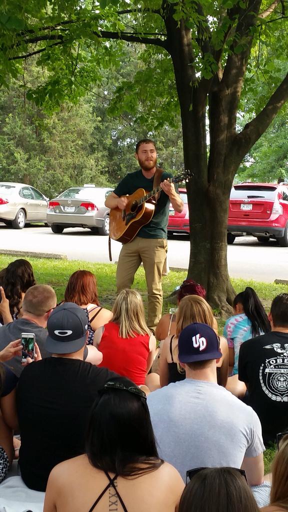 Mike Posner performing at Goodale Park in Columbus, OH July 5, 2015
twitter.com/Brad_Gregory
