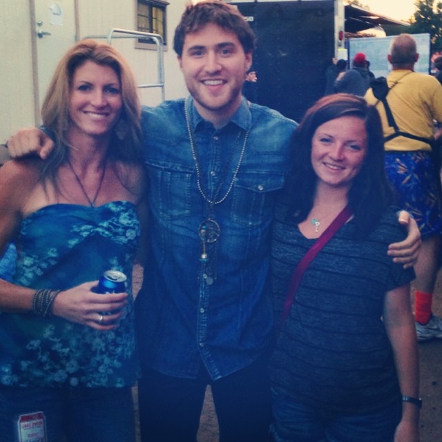 Mike Posner meeting his fans at Jake Owen's Days of Gold Tour in Greeley, CO 6/27/14
Instagram @kdwys8
