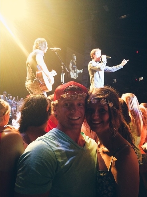 Mike Posner performing with Jake Owen on the Days of Gold Tour in Park City, KS 6/29/14
Instagram @jurneekay
