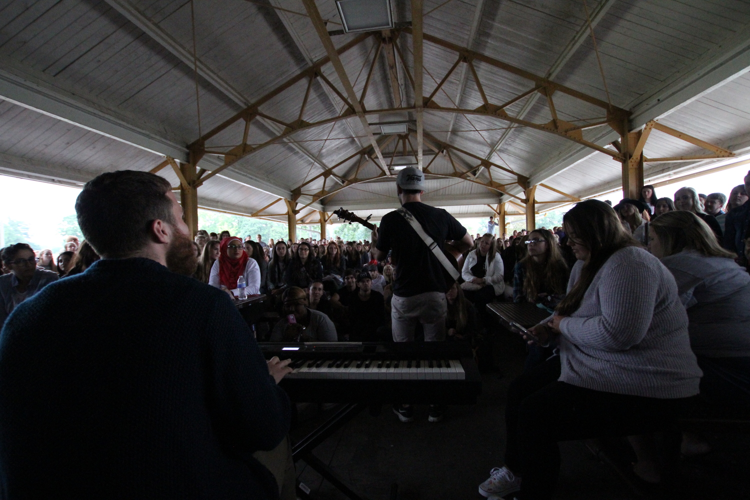 Mike Posner and Adam Friedman performing at Belle Isle Aquarium in Detroit, MI July 7, 2015
Photo by Chester Pink
ChesterIsPink.com
