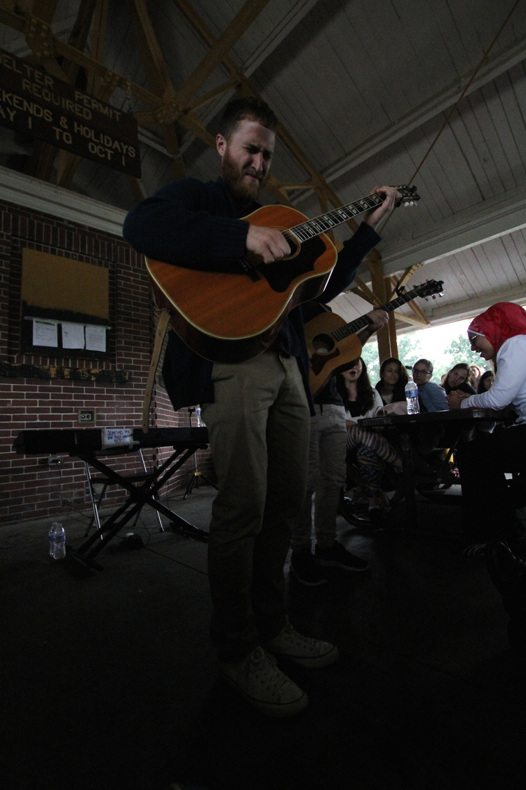 Mike Posner and Adam Friedman performing at Belle Isle Aquarium in Detroit, MI July 7, 2015
Photo by Chester Pink
ChesterIsPink.com
