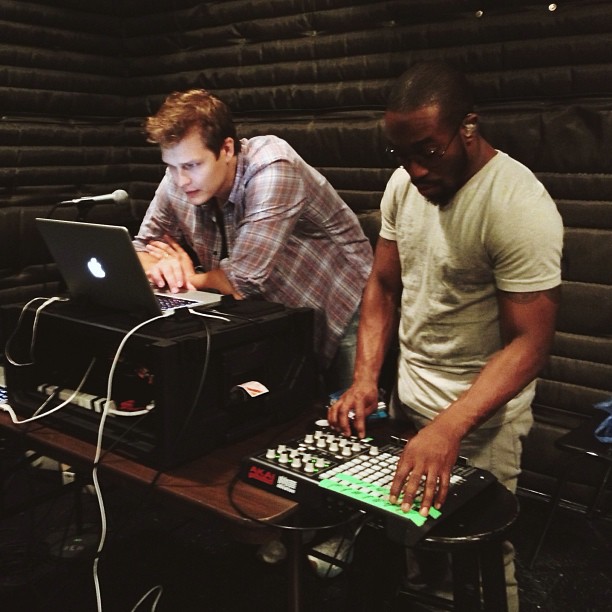 DJ Dubz rehearsing for Warrior Tour - Nashville, TN 8/6/13
Photo by Greg Petersen
instagram.com/gregorypetersen
