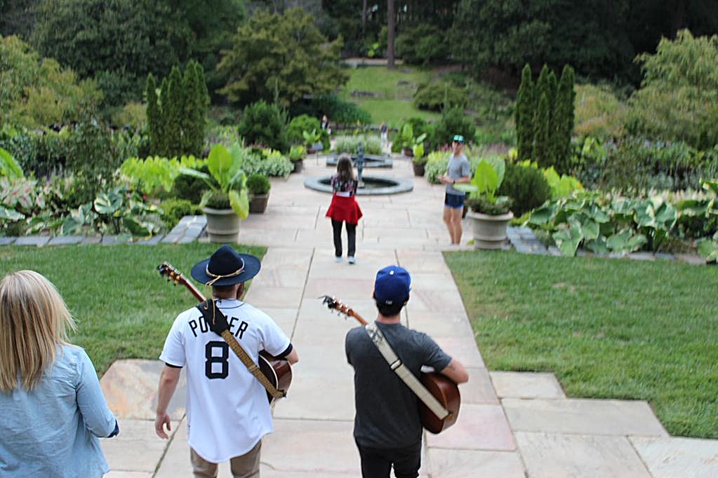 Mike Posner and Adam Friedman at Sarah P. Duke Gardens in Durham, NC September 22, 2015
twitter.com/Cody_Taylor__
