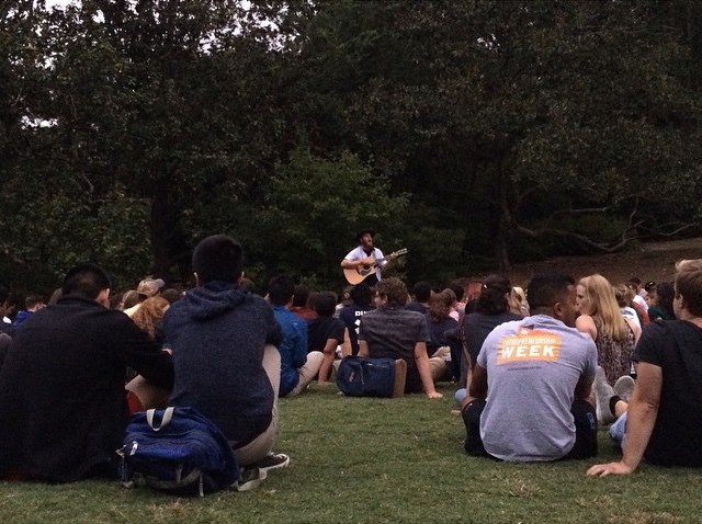 Mike Posner performing at Sarah P. Duke Gardens in Durham, NC September 22, 2015
instagram.com/jeainnykim
