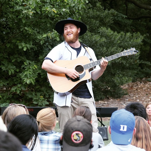 Mike Posner performing at Sarah P. Duke Gardens in Durham, NC September 22, 2015
instagram.com/getthestandard
