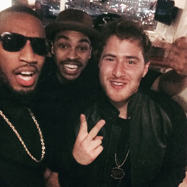 Mike Posner with his Finally Famous crew SayItAintTone & Earlly Mac in Las Vegas, NV 5/25/14
Instagram @earllymac
