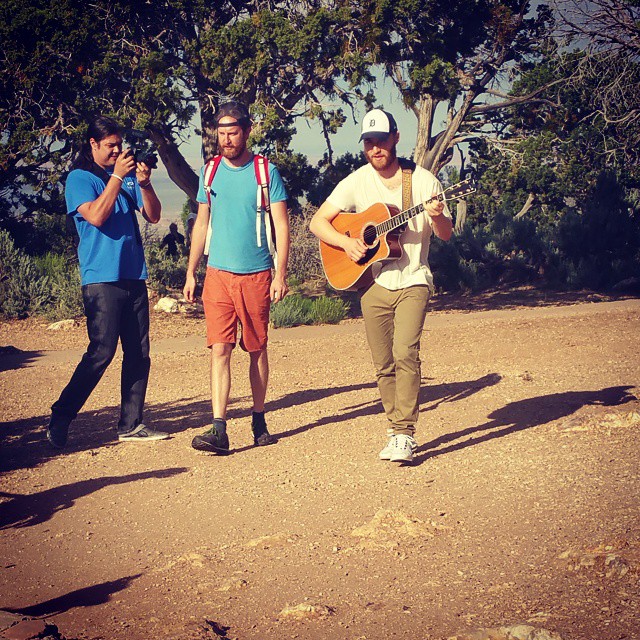 Jeffrey Brant, Matt Chatigny, and Mike Posner at the Grand Canyon in Arizona June 28, 2015
instagram.com/seashelly90
