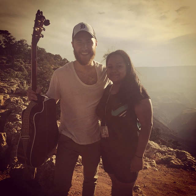 Mike Posner at the Grand Canyon in Grand Canyon Village, AZ June 28, 2015
instagram.com/shaeli_lp
