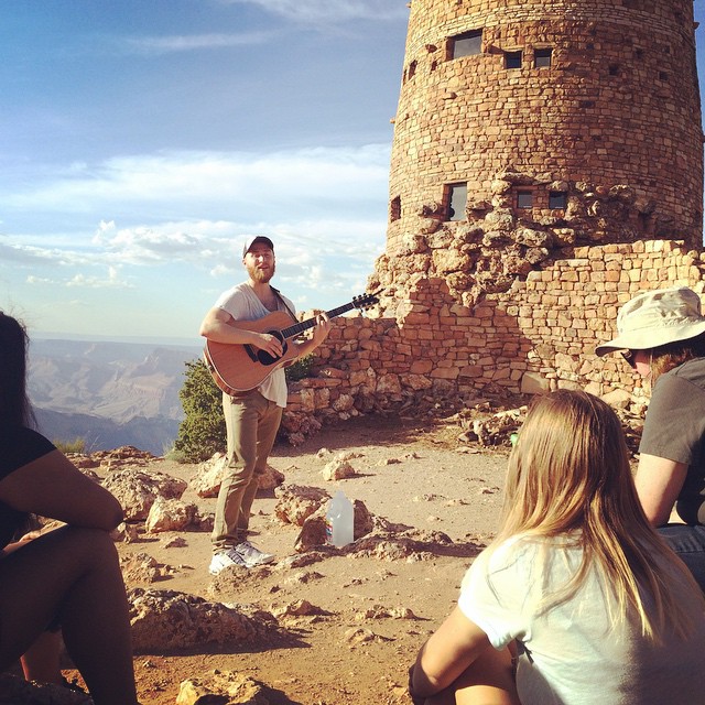 Mike Posner performing at the Grand Canyon in Grand Canyon Village, AZ June 28, 2015
instagram.com/cars2cool
