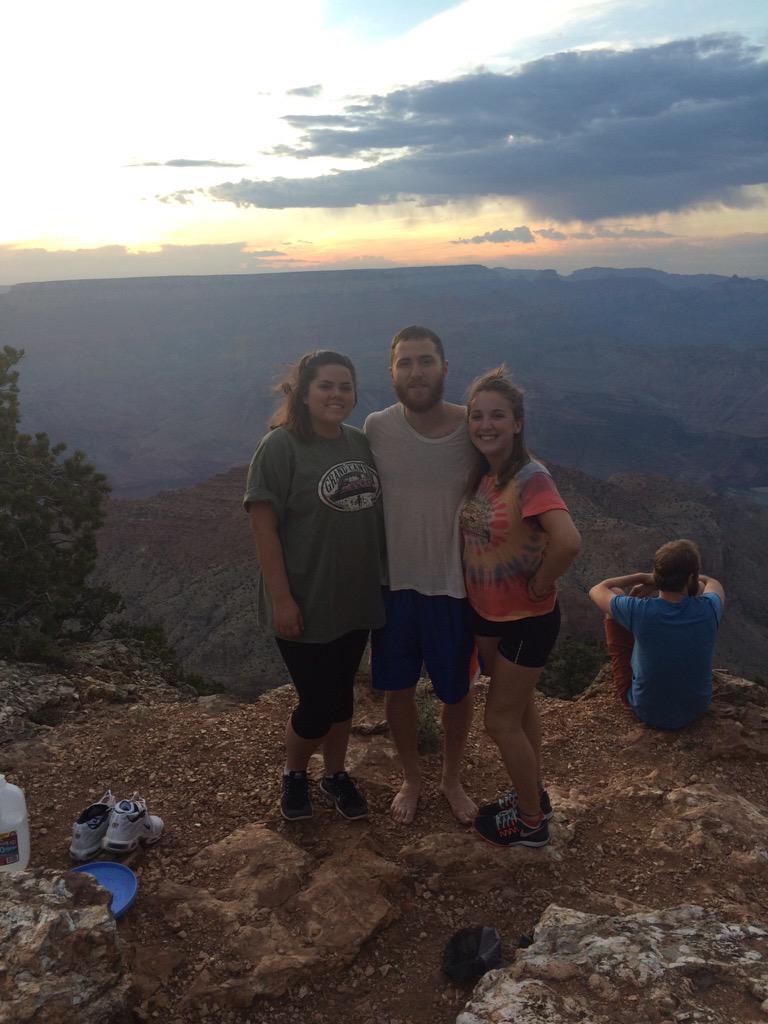 Mike Posner at the Grand Canyon in Grand Canyon Village, AZ June 28, 2015
twitter.com/CameronBarrett3
