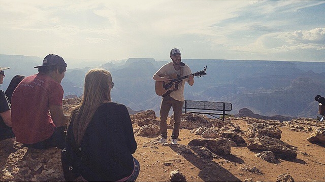 Mike Posner performing at the Grand Canyon in Grand Canyon Village, AZ June 28, 2015
instagram.com/mikeposner
