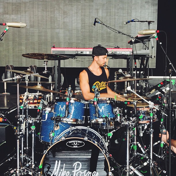 Greg Petersen at soundcheck on the Warrior Tour in Vienna, VA 8/12/13
Photo by Greg Petersen
instagram.com/gregorypetersen
