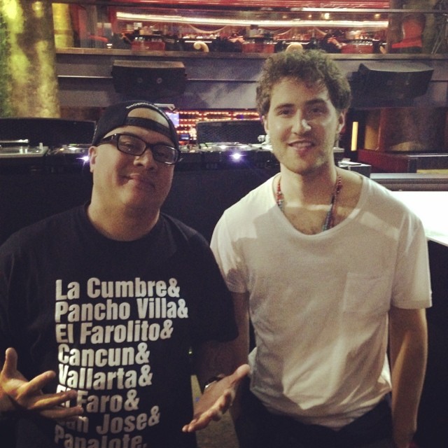 DJ E-Rock and Mike Posner sound check at HAZE Nightclub in Las Vegas, NV 7/13/14
Instagram @djerocksf1
