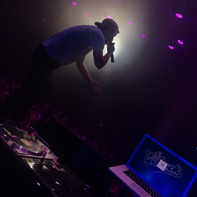 Mike Posner performing at HAZE Nightclub in Las Vegas, NV 7/13/14
Instagram @hazenightclub
