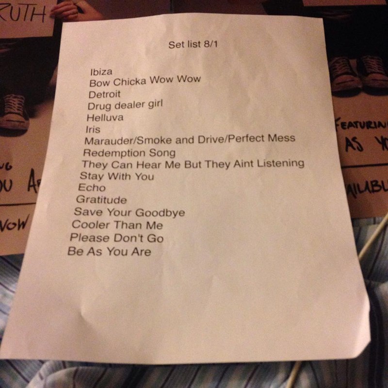 Mike Posner's setlist at The Space in Hamden, NJ August 1, 2015
instagram.com/emocobra666
