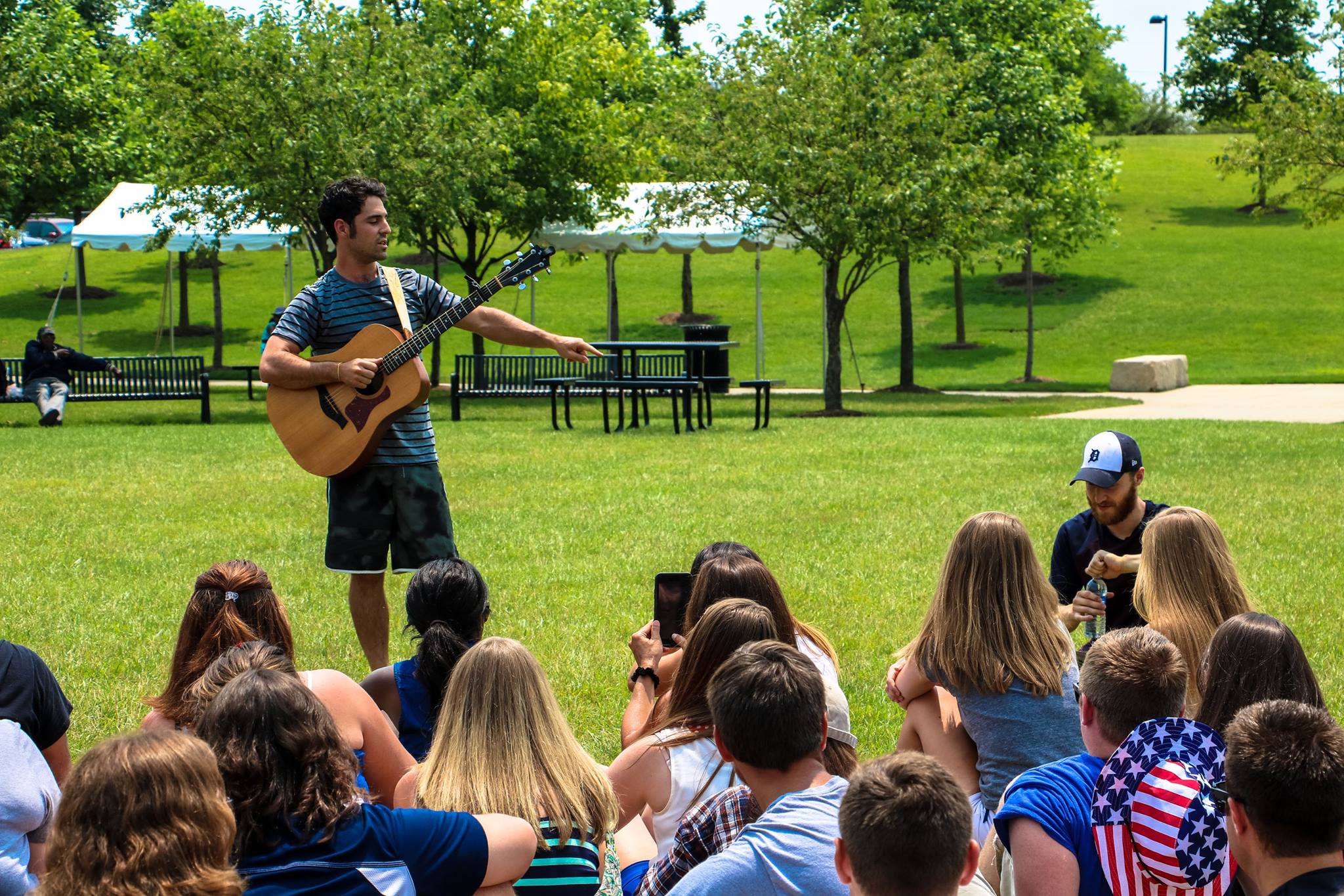 Mike Posner and Adam Friedman at White River State Park in Indianapolis, IN July 4, 2015
Photo by Jarrod Freeman
facebook.com/FreemonProductions
