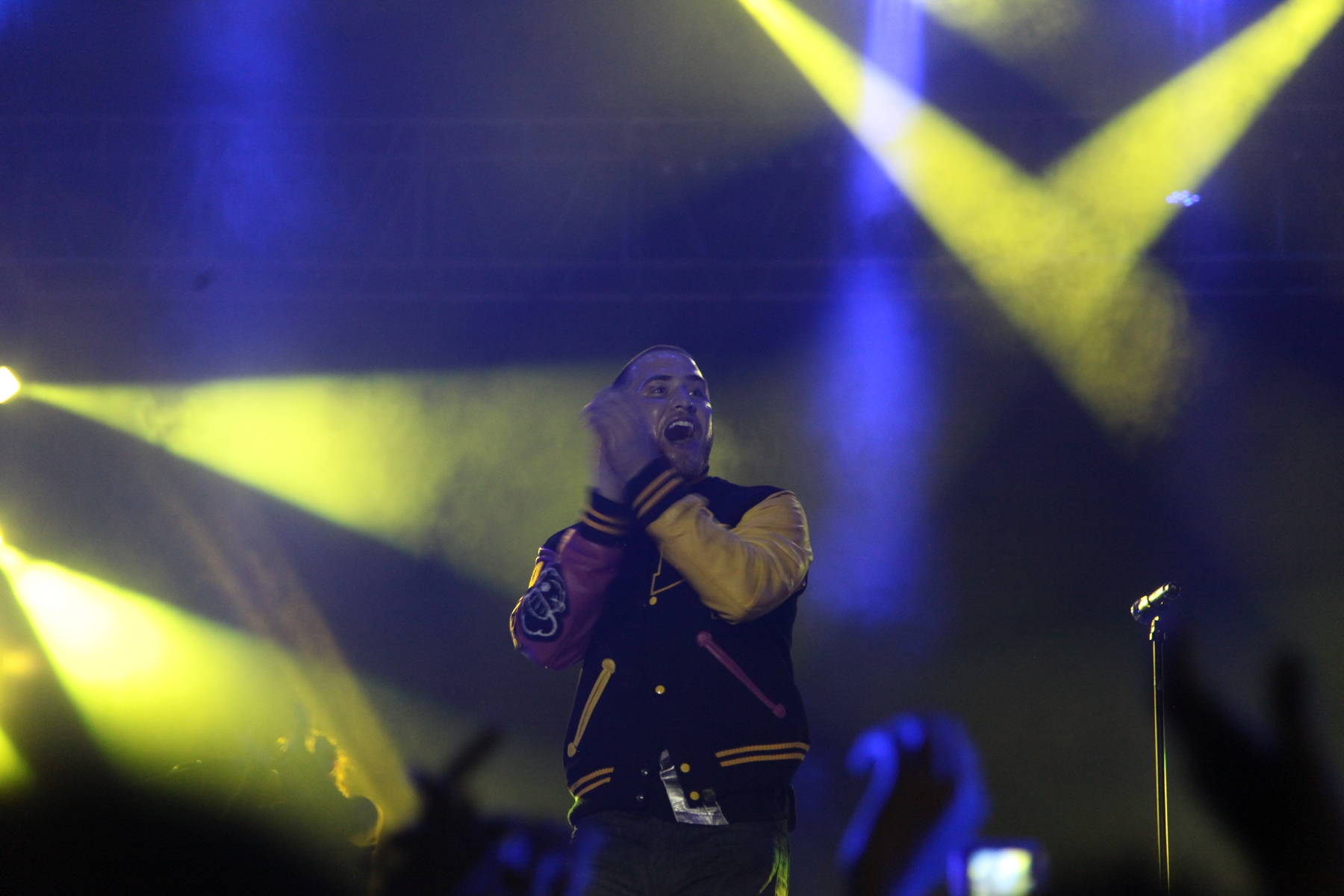 Mike Posner performing at Java Soulnation Festival in Jakarta, Indonesia on 9/24/11
flickr.com/photos/legitx

