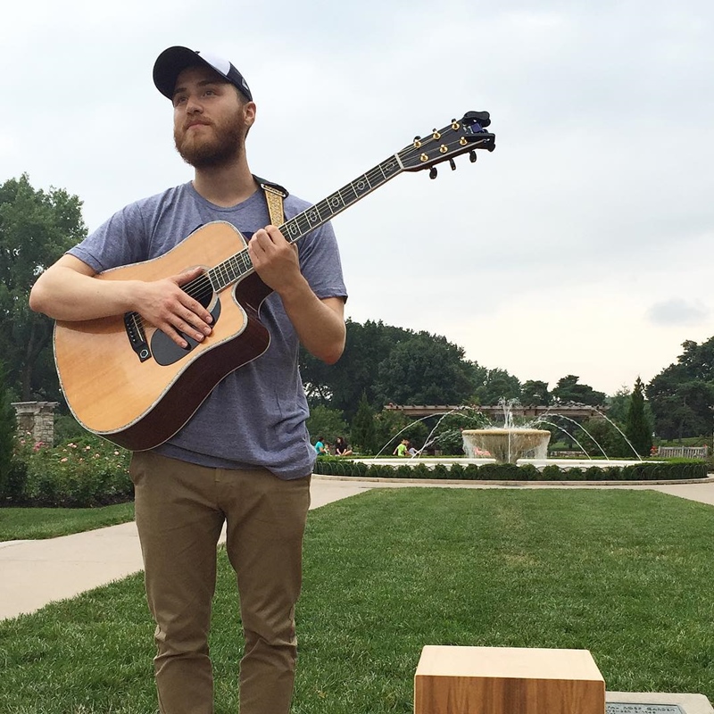 Mike Posner performing at Loose Park in Kansas City, MO July 2, 2015
instagram.com/awicinski
