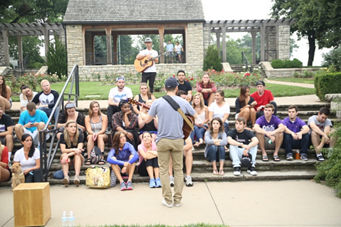 Mike Posner performing at Loose Park in Kansas City, MO July 2, 2015
Photo by Jeffrey Brant
MikePosner.com
