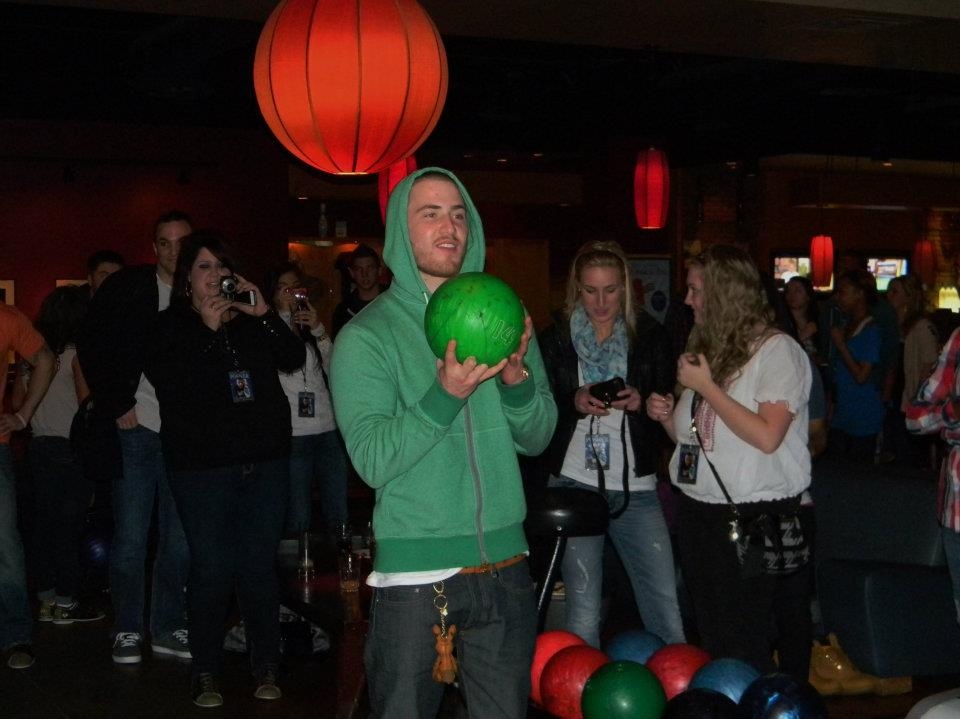 Mike Posner at Lucky Strike
