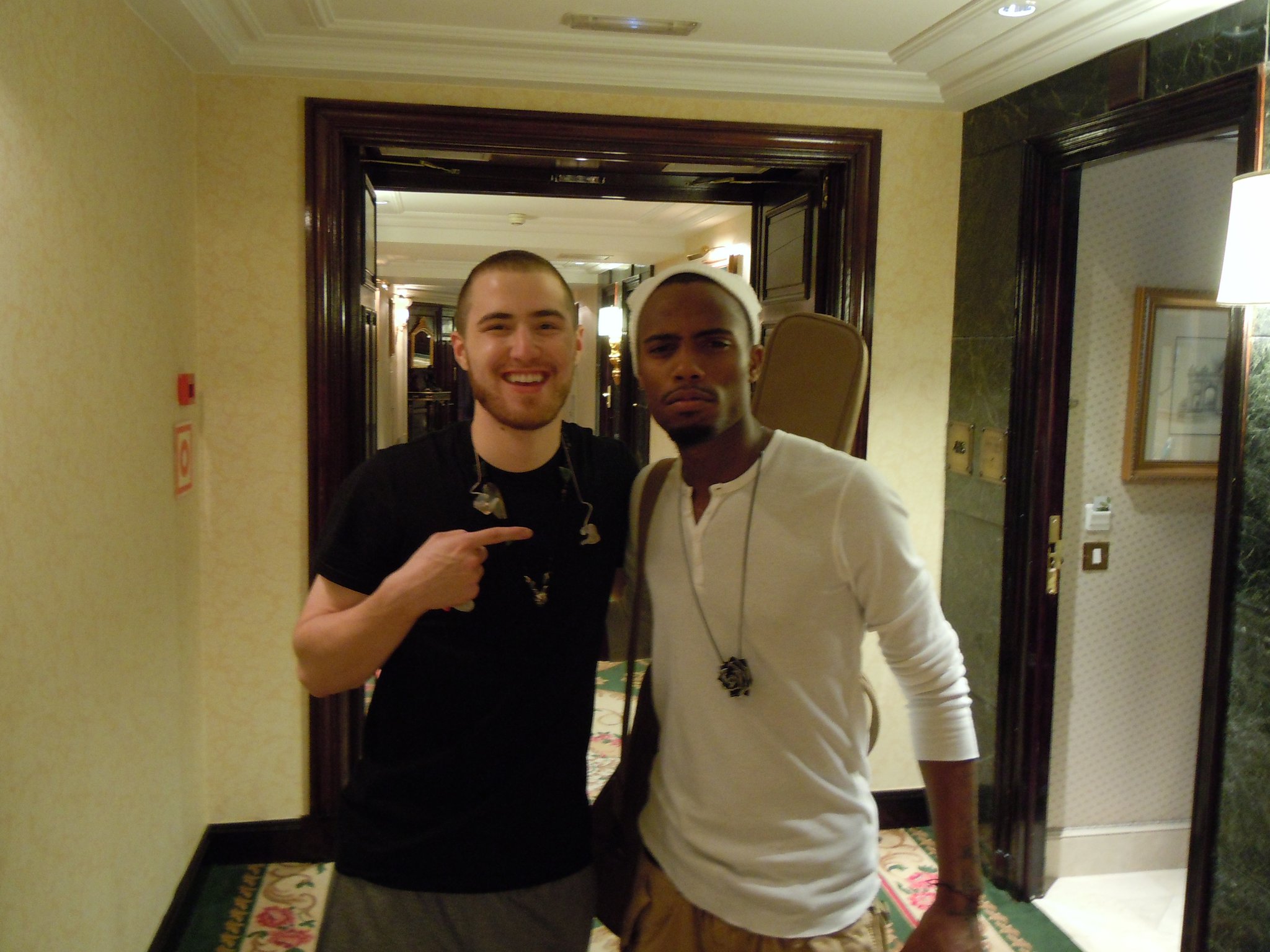 Mike Posner with B.O.B. 11/7/10
