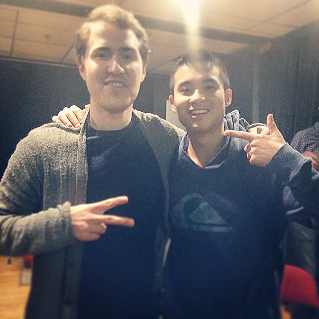 Mike Posner visiting with students at Berklee College of Music in Boston, MA March 30, 2015
instagram.com/maxwang7
