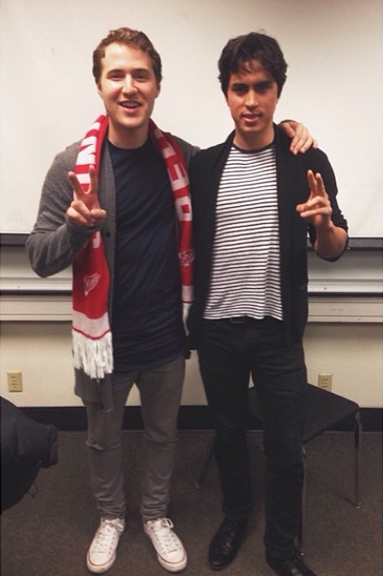 Mike Posner visiting with students at Berklee College of Music in Boston, MA March 30, 2015
instagram.com/johann.beach
