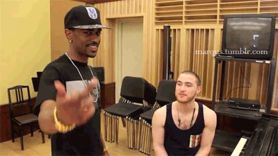 Big Sean and Mike Posner - Gif
