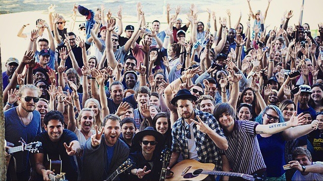 Mike Posner, Hot Chelle Rae, Chord Overstreet, Nickolas Wayne, and Adam Friedman at Centennial Park in Nashville, TN May 13, 2015
instagram.com/jbrantfilms
