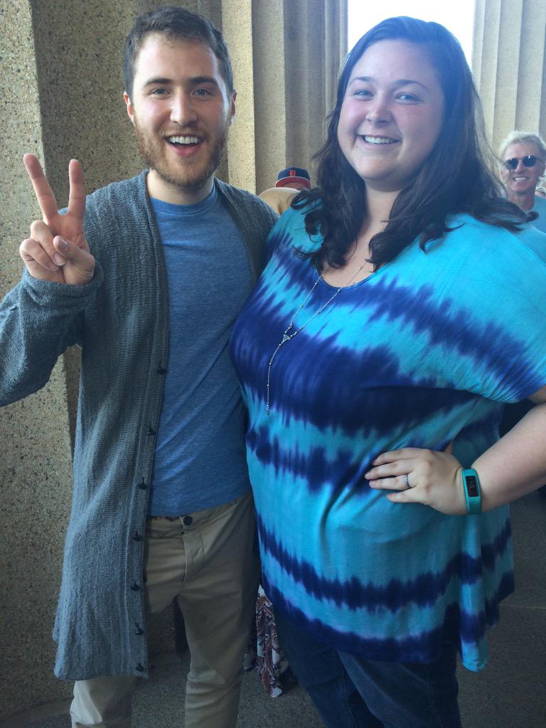 Mike Posner at Centennial Park in Nashville, TN May 13, 2015
twitter.com/ZoeRebecca94
