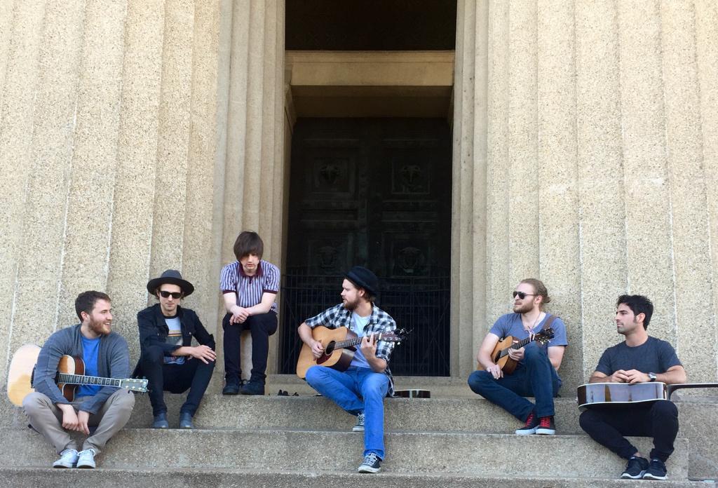 Mike Posner, Hot Chelle Rae, Chord Overstreet, Nickolas Wayne, and Adam Friedman performing at Centennial Park in Nashville, TN May 13, 2015
twitter.com/jules1278
