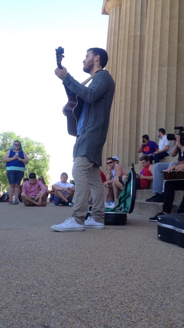 Mike Posner performing at Centennial Park in Nashville, TN May 13, 2015 
macyalexandriakilgore.tumblr.com
