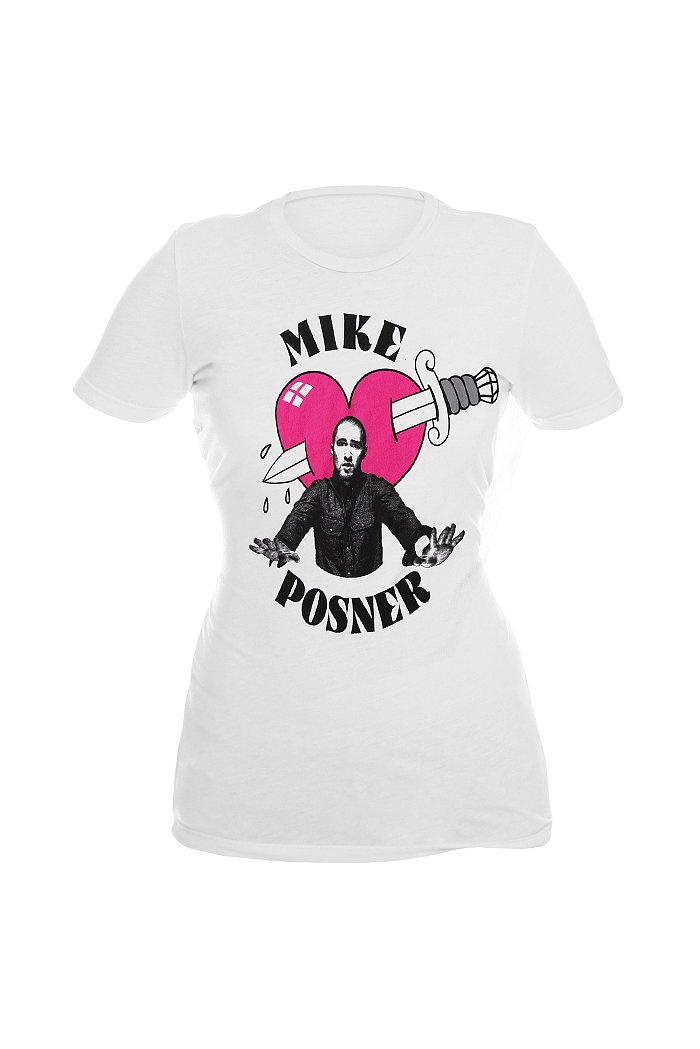 Mike Posner Heart Girls T-Shirt
