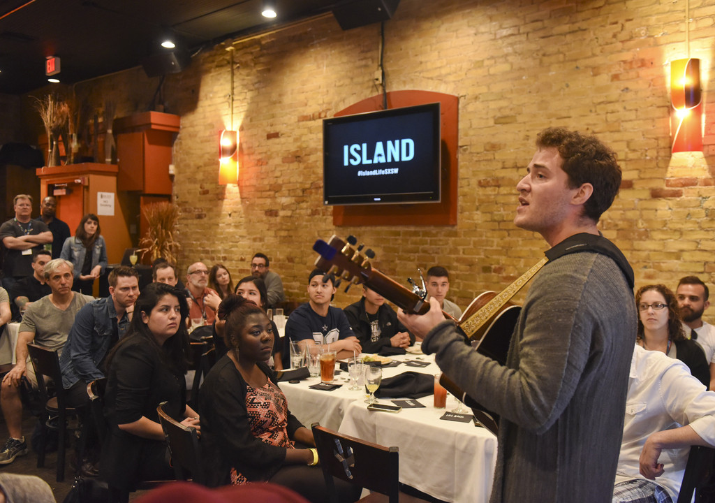 Mike Posner performing at Island Records Island Life Brunch at SXSW in Austin, TX - March 19, 2015
Photo credit: Vivien Killilea
