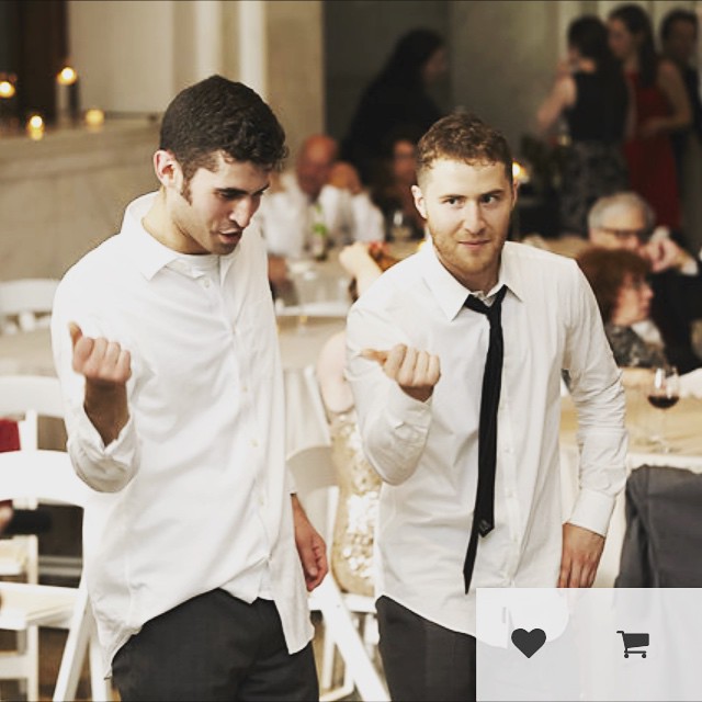 Mike Posner and his friend dancing at a friend's wedding in Spring 2015
instagram.com/mikeposner
