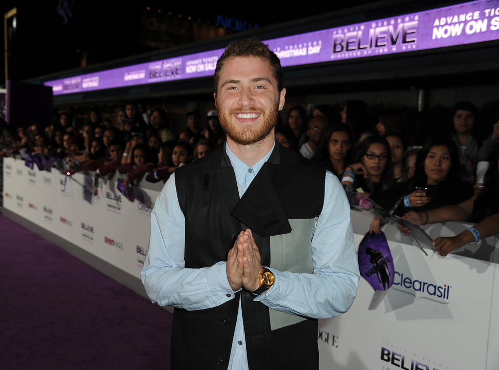 Mike Posner at Justin Bieber's Believe Movie Premiere - Los Angeles, CA 12/18/13
