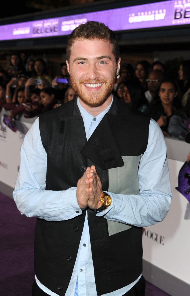 Mike Posner at Justin Bieber's Believe Movie Premiere - Los Angeles, CA 12/18/13
