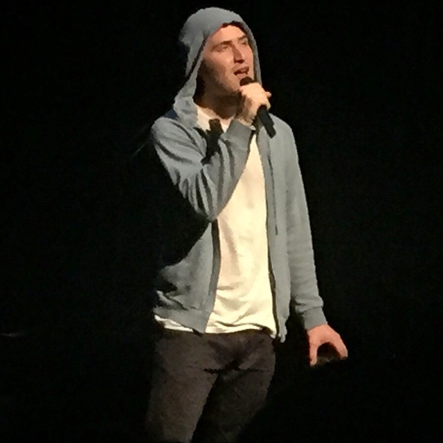 Mike Posner performing at the Mark Taper Forum in Los Angeles, CA 1/15/2015
instagram.com/lizheller
