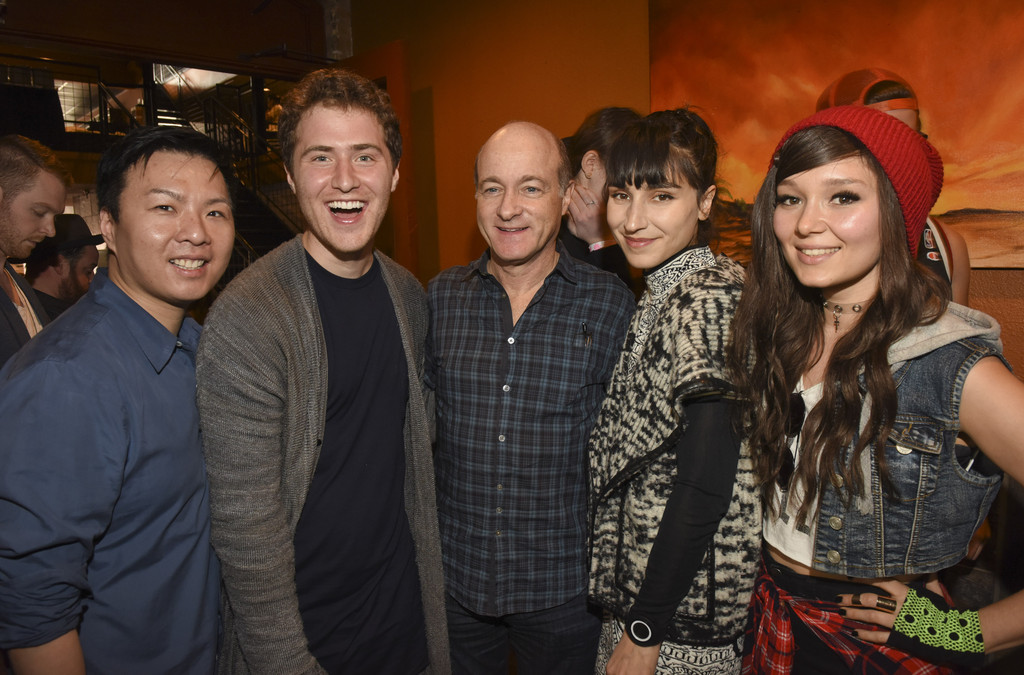 Eric Wong (Island Records), Mike Posner, David Massey (President of Island Records), Laleh, and Nova Rockafeller at Island Records Island Life Brunch at SXSW in Austin, TX - March 19, 2015
Photo credit: Vivien Killilea
