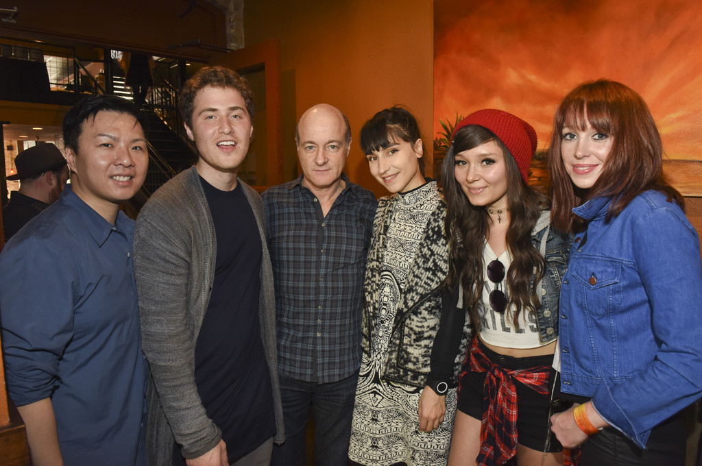 Eric Wong (Island Records), Mike Posner, David Massey (President of Island Records), Laleh, Nova Rockafeller, and Laura Welsh at Island Records Island Life Brunch at SXSW in Austin, TX - March 19, 2015
Photo credit: Vivien Killilea
