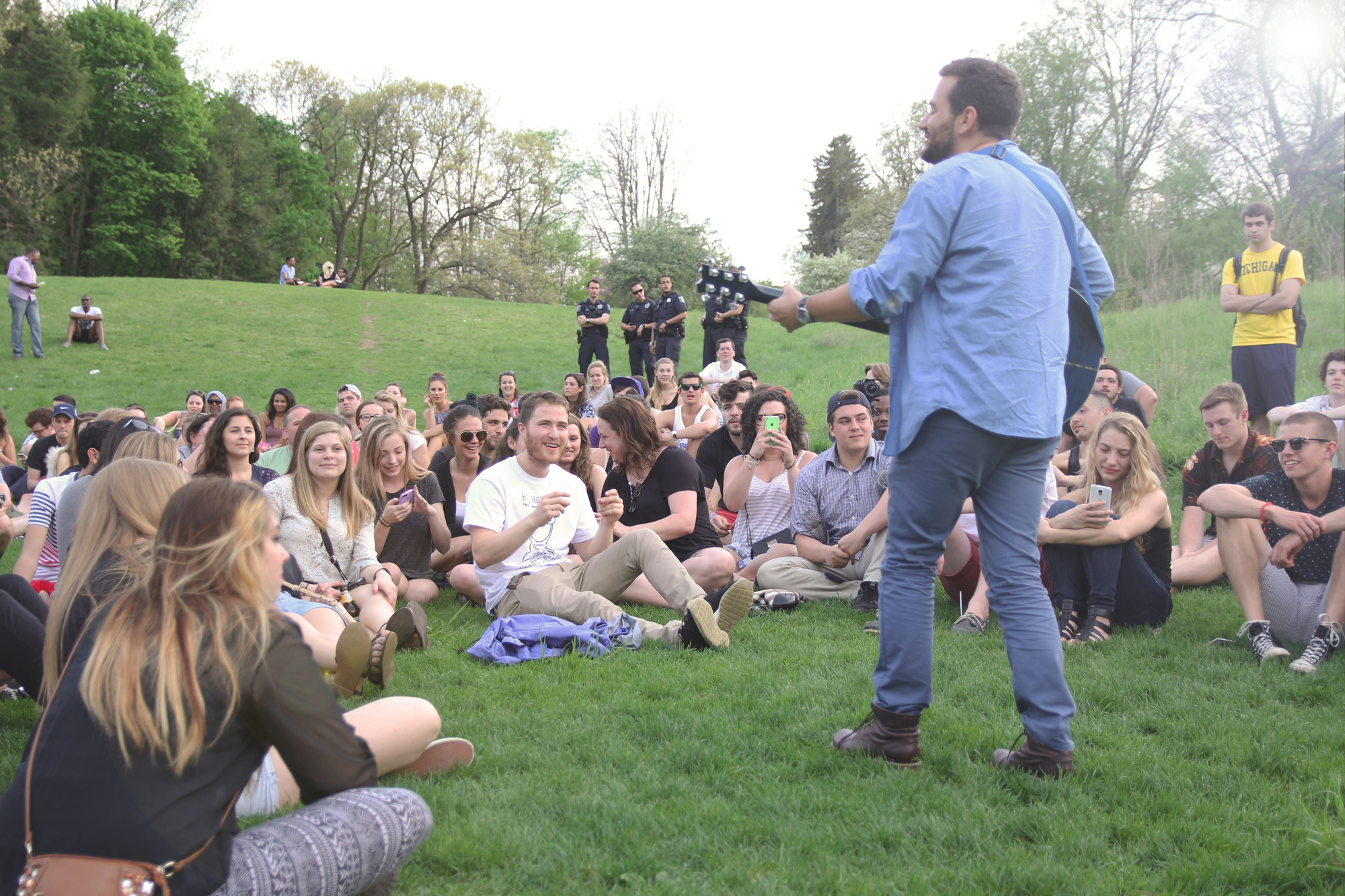 Mike Posner and Matthew Greenberg performing at Nichols Arboretum in Ann Arbor, MI May 9, 2015
Photo by Adrianna Velazquez
twitter.com/avelazq12
VerityMag.com
