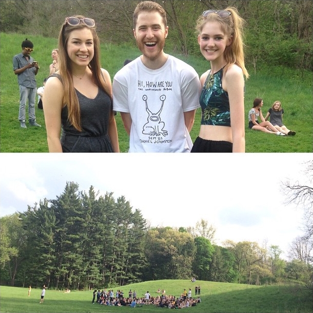 Mike Posner at Nichols Arboretum in Ann Arbor, MI May 9, 2015
instagram.com/audreywaechter
