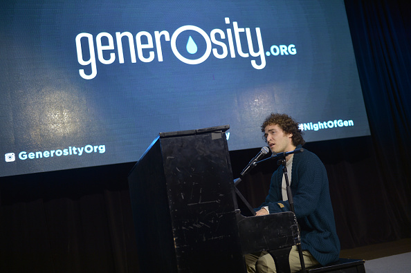 Mike Posner performing at The 6th Annual Night Of Generosity at the Beverly Wilshire Hotel in Beverly Hills, CA December 5, 2014
